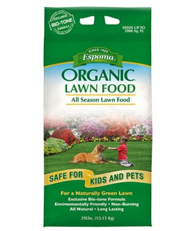 espoma_lawn_food_bag Organic Solutions to Protect Kids & Pets