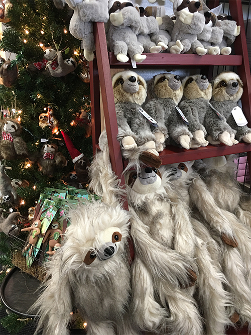 sloths-500 Your Holiday Decorating & Gift Guide